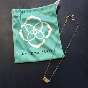 Kendra Scott Elisa Gold pendant necklace